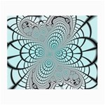 Digital Art Fractal Abstract Small Glasses Cloth (2 Sides) Front