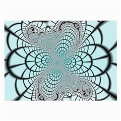 Digital Art Fractal Abstract Large Glasses Cloth by Pakrebo