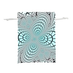 Digital Art Fractal Abstract Lightweight Drawstring Pouch (s)