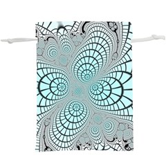 Digital Art Fractal Abstract  Lightweight Drawstring Pouch (xl)