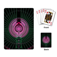 Fractal Traditional Fractal Hypnotic Playing Cards Single Design (rectangle) by Pakrebo