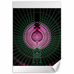 Fractal Traditional Fractal Hypnotic Canvas 20  X 30 