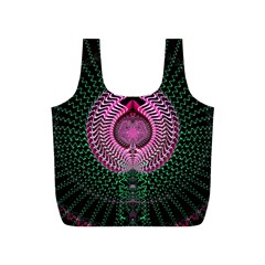 Fractal Traditional Fractal Hypnotic Full Print Recycle Bag (s) by Pakrebo