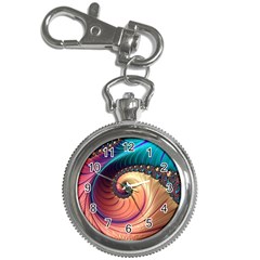 Fractal Multi Colored Fantasia Key Chain Watches by Pakrebo