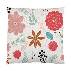 Nature Shape Leaves Flowers Art Standard Cushion Case (two Sides) by Pakrebo