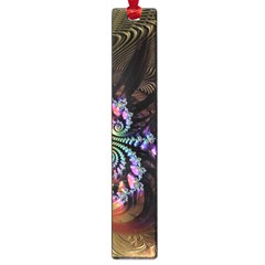 Fractal Colorful Background Large Book Marks by Pakrebo