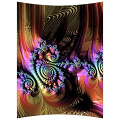 Fractal Colorful Background Back Support Cushion by Pakrebo