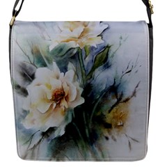 Roses Watercolour Flap Closure Messenger Bag (s)