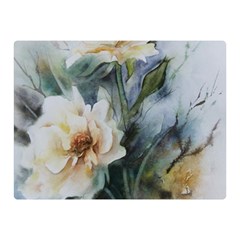 Roses Watercolour Double Sided Flano Blanket (mini)  by Pakrebo