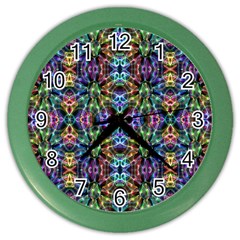 Hsc3 4 Color Wall Clock by ArtworkByPatrick