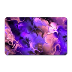 Fractal Flower Magnet (rectangular) by Pakrebo