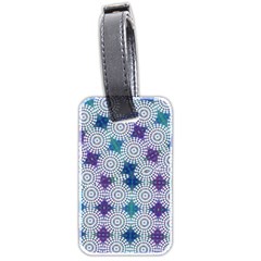 Checkerboard Again 5 Luggage Tag (two sides)