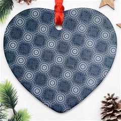 Checkerboard Again 4 Ornament (heart) by impacteesstreetwearseven