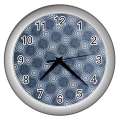 Checkerboard Again 4 Wall Clock (silver) by impacteesstreetwearseven