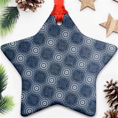 Checkerboard Again 4 Star Ornament (two Sides) by impacteesstreetwearseven