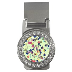 Flowers Ornament Decoration Money Clips (cz)  by Pakrebo