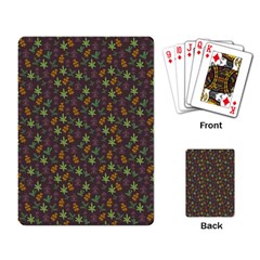 Tribal Leaves House Art Tribal Art Playing Cards Single Design (rectangle) by Pakrebo