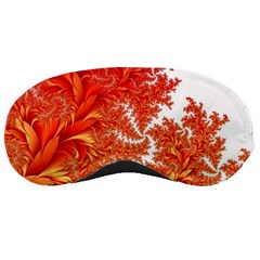 Flora Flowers Background Leaf Sleeping Mask by Pakrebo