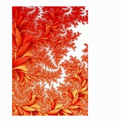 Flora Flowers Background Leaf Small Garden Flag (two Sides) by Pakrebo