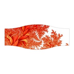 Flora Flowers Background Leaf Stretchable Headband by Pakrebo