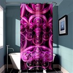 Fractal Math Geometry Visualization Pink Shower Curtain 36  x 72  (Stall)  Curtain(36 X72 ) - 33.26 x66.24  Curtain(36 X72 )