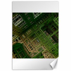 City Forward Urban Planning Canvas 20  X 30  by Pakrebo