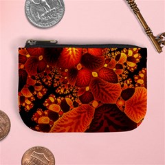 Leaf Autumn Nature Background Mini Coin Purse by Pakrebo