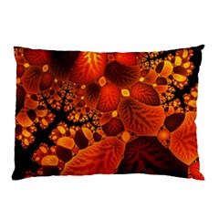 Leaf Autumn Nature Background Pillow Case (two Sides) by Pakrebo