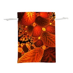 Leaf Autumn Nature Background Lightweight Drawstring Pouch (s)