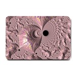 Fractal Tender Rose Cream Small Doormat  24 x16  Door Mat