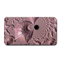 Fractal Tender Rose Cream Medium Bar Mats by Pakrebo