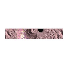 Fractal Tender Rose Cream Flano Scarf (mini) by Pakrebo