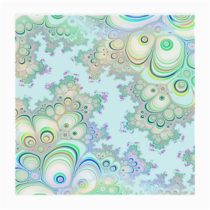 Pattern Background Floral Fractal Medium Glasses Cloth