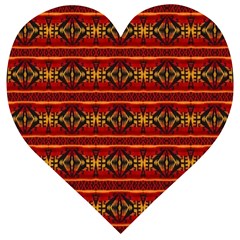 Navajo 0 Wooden Puzzle Heart