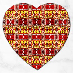 Rby 6 9 Jigsaw Puzzle (heart) by ArtworkByPatrick