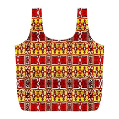 Rby 6 9 Full Print Recycle Bag (l) by ArtworkByPatrick