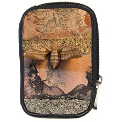 Night Moth Compact Camera Leather Case by Riverwoman