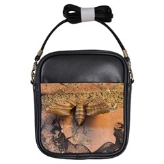 Night Moth Girls Sling Bag by Riverwoman