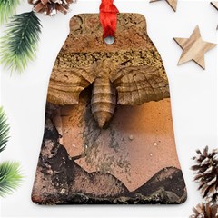 Night Moth Bell Ornament (two Sides) by Riverwoman