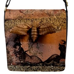 Night Moth Flap Closure Messenger Bag (s) by Riverwoman