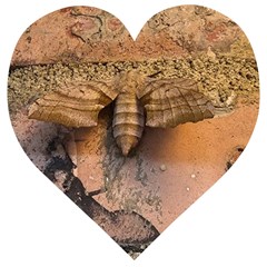 Night Moth Wooden Puzzle Heart