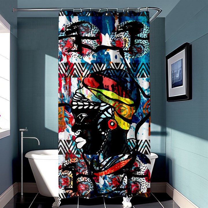 Image 01 Shower Curtain 36  x 72  (Stall) 