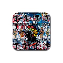 Image 1 Rubber Square Coaster (4 Pack) 