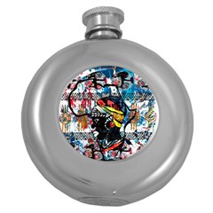 Image 1 Round Hip Flask (5 Oz) by TajahOlsonDesigns