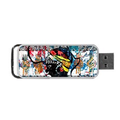 Image 1 Portable Usb Flash (two Sides)