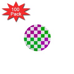 Checkerboard Again 1 1  Mini Buttons (100 Pack)  by impacteesstreetwearseven