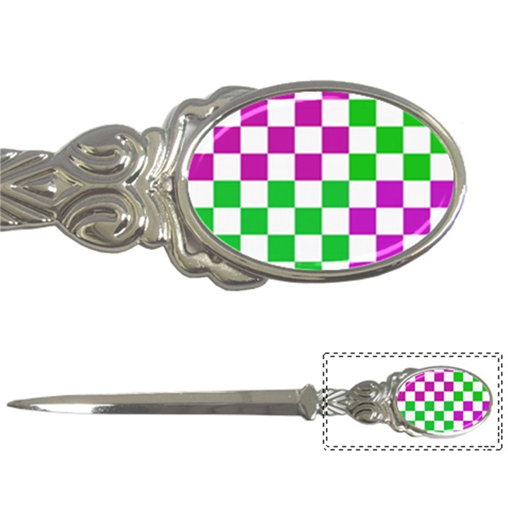 Checkerboard Again 1 Letter Opener