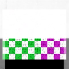 Checkerboard Again 1 Rectangular Jigsaw Puzzl by impacteesstreetwearseven