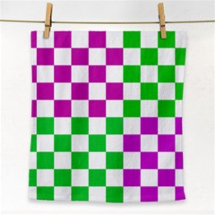 Checkerboard Again 1 Face Towel by impacteesstreetwearseven