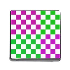 Checkerboard Again 1 Memory Card Reader (square 5 Slot) by impacteesstreetwearseven